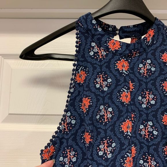 Altar’d State Halter Back Pom Pom Trimmed Dress sz L - Picture 4 of 8